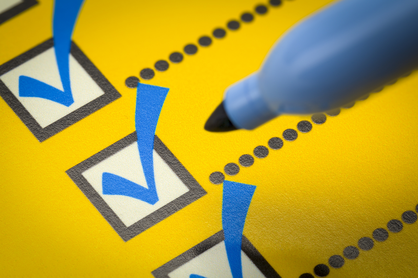 Checklist Closeup