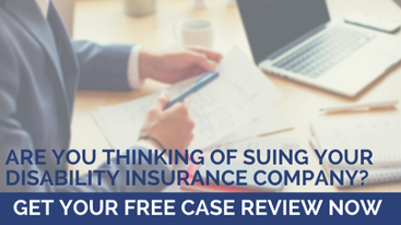 Hire an insurance lawyer to sue your insurance company